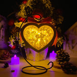 Valentine 1 - 3D Heart Lantern File - Cricut File - LightBoxGoodMan - LightboxGoodman