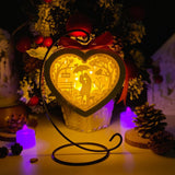 Valentine 2 - 3D Heart Lantern File - Cricut File - LightBoxGoodMan - LightboxGoodman