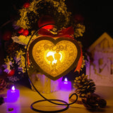 Valentine 3 - 3D Heart Lantern File - Cricut File - LightBoxGoodMan - LightboxGoodman