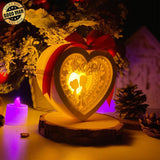 Valentine 3 - 3D Heart Lantern File - Cricut File - LightBoxGoodMan - LightboxGoodman