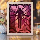 Vecna (Stranger Things) - Paper Cut Light Box File - Cricut File - 20x26cm - LightBoxGoodMan