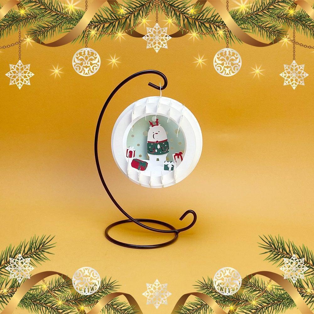 We Bare Bears Ice - 3D Pop-up Light Box Ornament File - Cricut File - LightBoxGoodMan - LightboxGoodman
