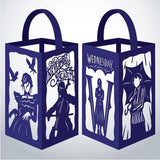 Wednesday Addams- Paper Cut Lantern File - Cricut File - 10x16cm - LightBoxGoodMan - LightboxGoodman