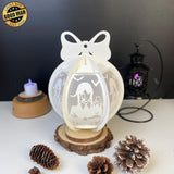 Wednesday - Globe Lantern File - Cricut File - LightBoxGoodMan - LightboxGoodman