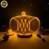 Witch - 3D Pop-up Light Box Pumpkin File - Cricut File - LightBoxGoodMan - LightboxGoodman