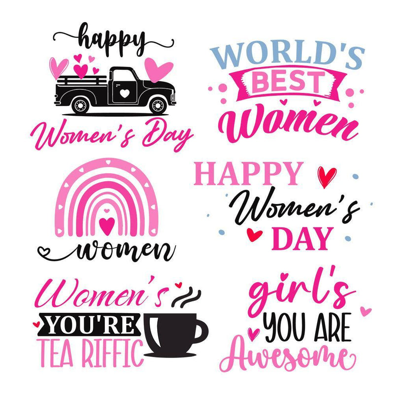 Women's Day 2 - Cricut File - Svg, Png, Dxf, Eps - LightBoxGoodMan - LightboxGoodman