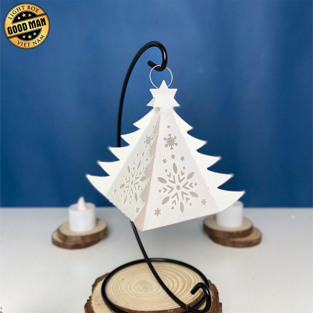 Xmas 2 - Pine Lantern File - Cricut File - LightBoxGoodMan - LightboxGoodman