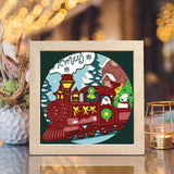 Xmas 25 – Paper Cut Light Box File - Cricut File - 20x20cm - LightBoxGoodMan - LightboxGoodman