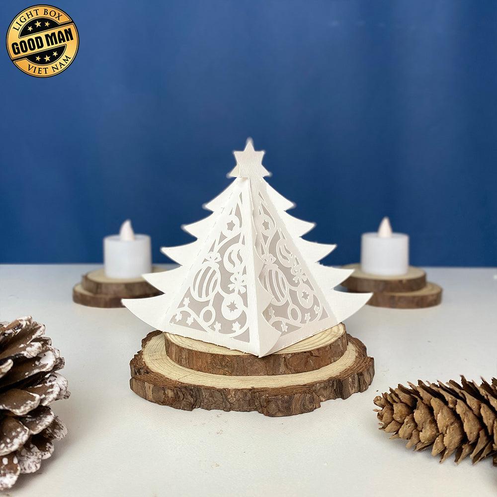 Xmas 5 - Pine Lantern File - Cricut File - LightBoxGoodMan - LightboxGoodman