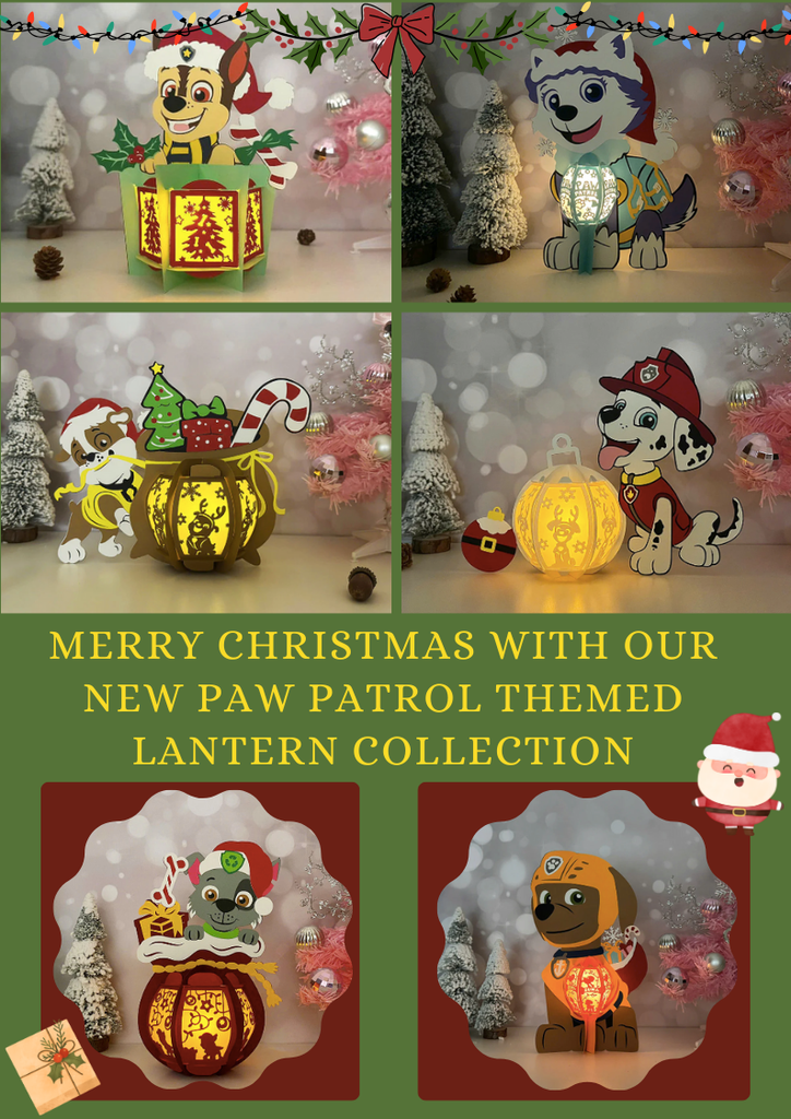 NEW PRODUCT LAUNCHING: Merry Christmas With Our New Paw Patrol Themed Lantern Collection - LightboxGoodman