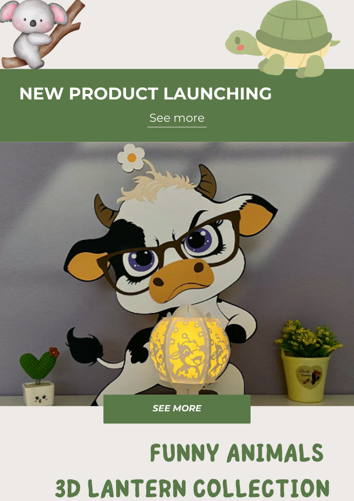 NEW PRODUCT LAUNCHING: Funny Animals 3D Lantern Collection - LightboxGoodman