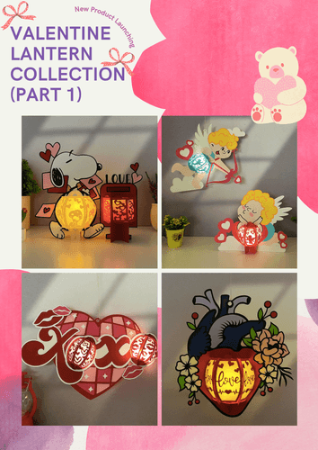 NEW PRODUCT LAUNCHING: Love Valentine Lantern Collection (Part 1) - LightboxGoodman