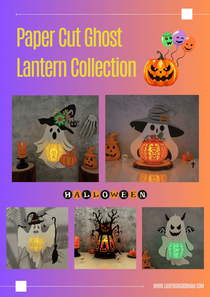 NEW PRODUCT LAUNCHING: Paper Cut Ghost Lantern Collection - LightboxGoodman