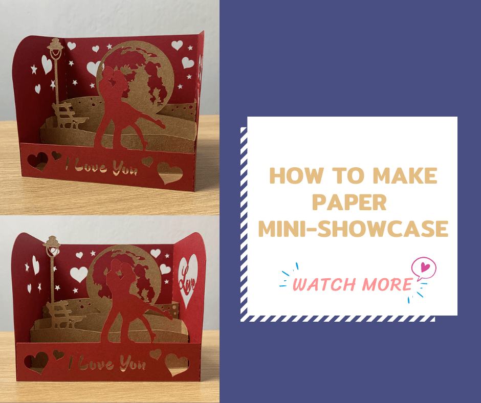 DIY WITH US: How To Make Paper Mini-Showcase? - LightboxGoodman