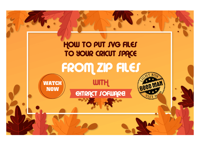 How To Put SVG files To Your Cricut Space From Zip Files Without Extract Sofware!