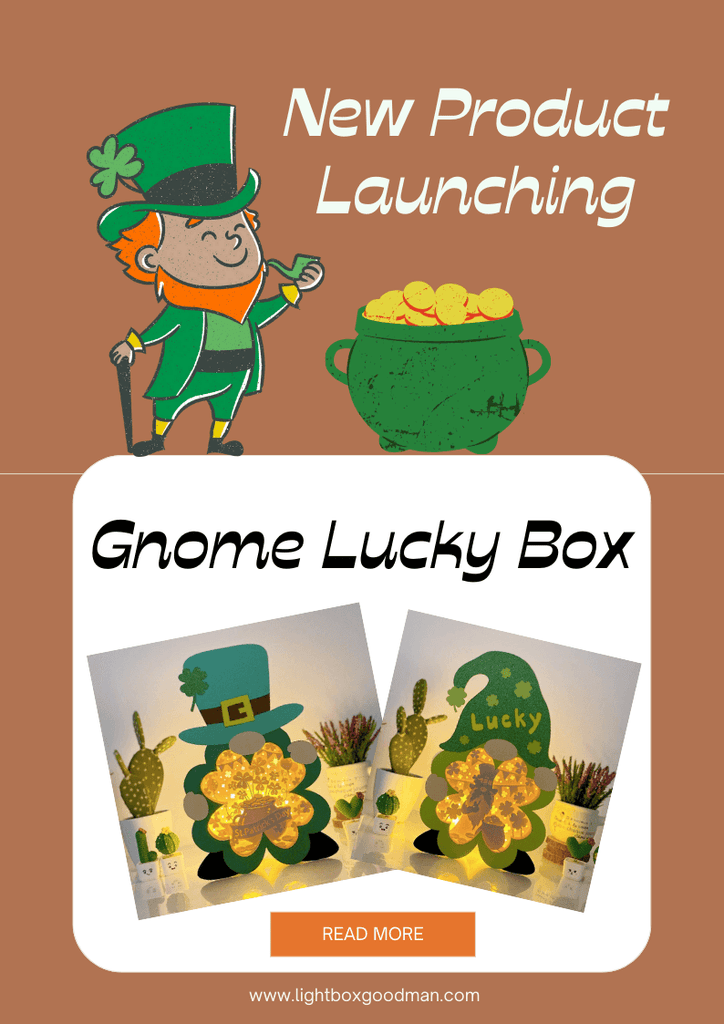 NEW PRODUCT LAUNCHING: Paper Cut Gnome Lucky Box - LightboxGoodman