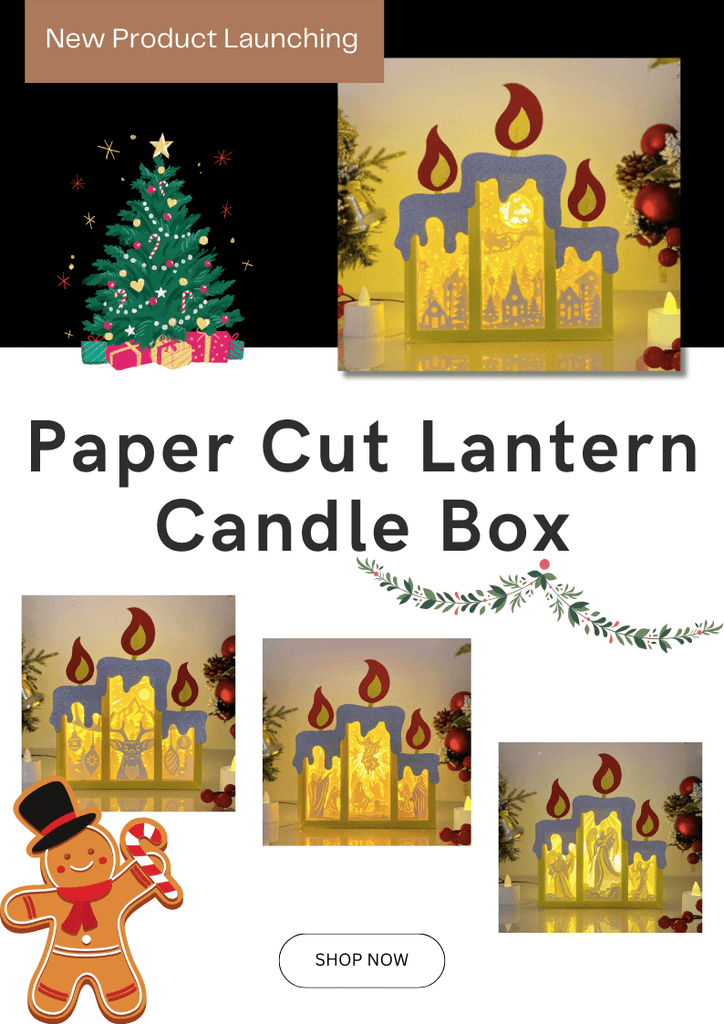 NEW PRODUCT LAUNCHING: Paper Cut Lantern Candle Box - LightboxGoodman