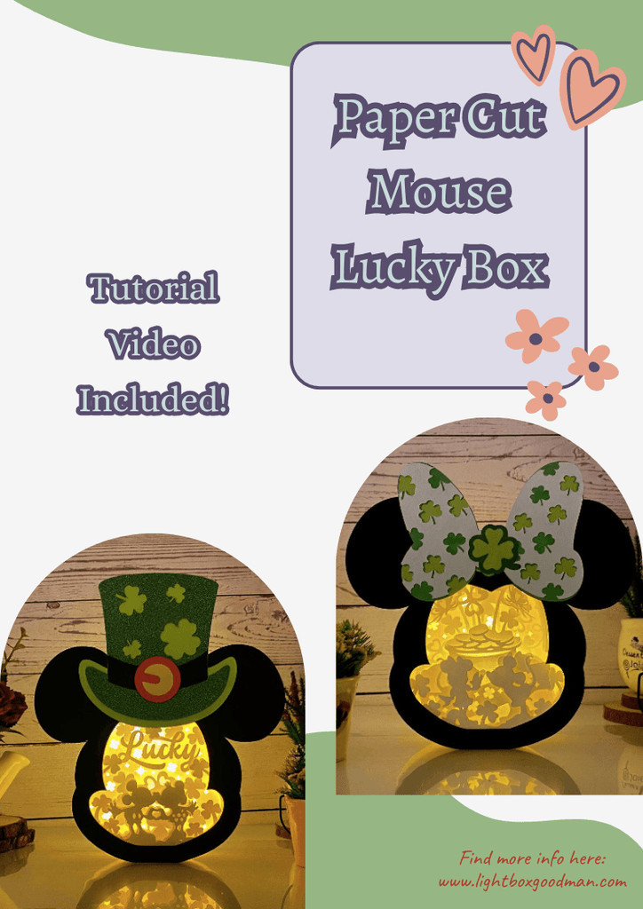 NEW PRODUCT LAUNCHING: Paper Cut Mouse Lucky Box - LightboxGoodman