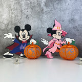 Pack 2 Mickey And Minnie - Halloween Themed 3D Lantern File - Cricut File 1 - LightBoxGoodMan