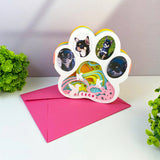 Memorial Pet Dog - 3D Memorial Pop-up Card File - Cricut File 1 - LightBoxGoodMan