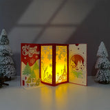 Christmas - 3D Christmas Pop-up Card File - Cricut File 1 - LightBoxGoodMan