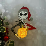 Nightmare Xmas - 3D Christmas Lantern File - Cricut File 3 - LightBoxGoodMan