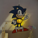 Sonic - Sonic The Hedgehog 3D Papercut Lantern File - Cricut File 1 - LightBoxGoodMan