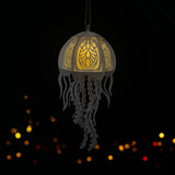 Jellyfish - 3D Jellyfish Lantern File - 10.6x5" - Cricut File - LightBoxGoodMan - LightboxGoodman