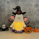 Heffalump Halloween - Winnie The Pooh Themed 3D Halloween Lantern File - Cricut File 1 - LightBoxGoodMan