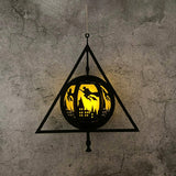 The Deathly Hallows - Halloween Themed 3D Lantern File - Cricut File 1 - LightBoxGoodMan