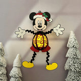 Mickey Xmas Hanging - 3D Christmas Lantern File - Cricut File 1 - LightBoxGoodMan