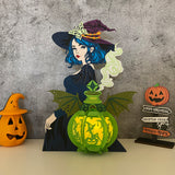 Witches Poison Bottles  - 3D Witch Lantern File - Cricut File - LightBoxGoodMan