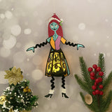 Sally Xmas Hanging - 3D Christmas Lantern File - Cricut File 1 - LightBoxGoodMan