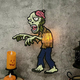 Creepy Zombie - 3D Zombie Lantern File - Cricut File 1 - LightBoxGoodMan