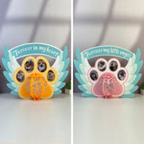 Pack 2 Memorial Pet - 3D Memorial Lantern File - Cricut File - LightBoxGoodMan