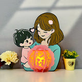 Mother's Day - Mother's Day Themed 3D Lantern File - Cricut File 1 - LightBoxGoodMan