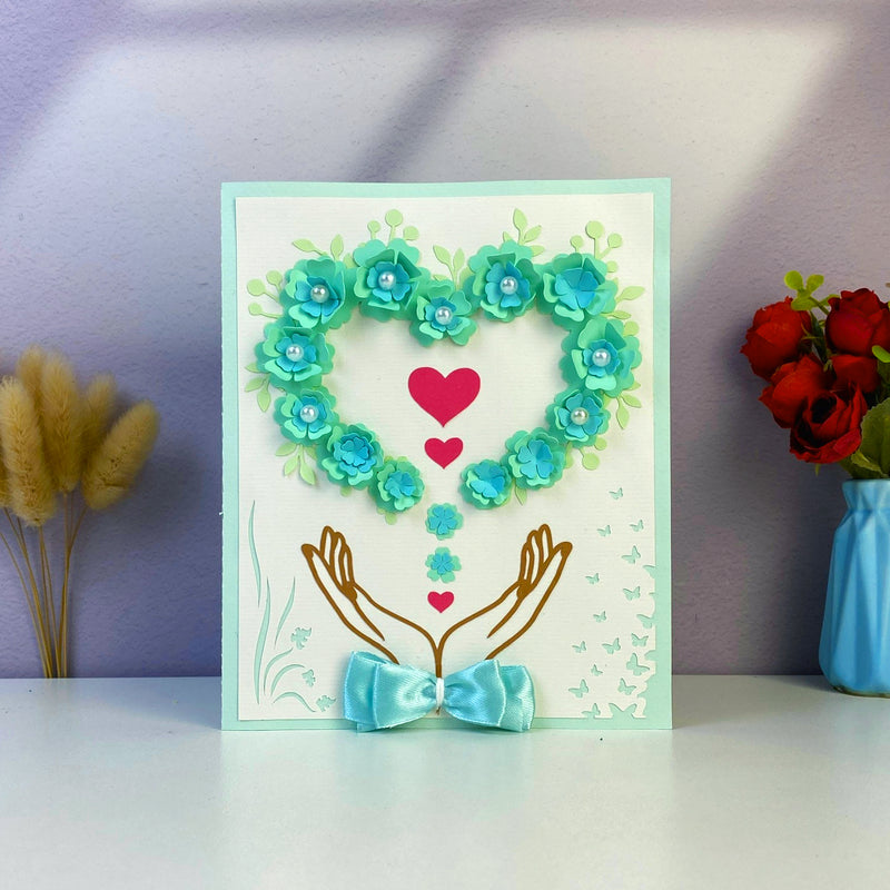 Friendship Day 3D Card - Cricut File 1 - LightBoxGoodMan
