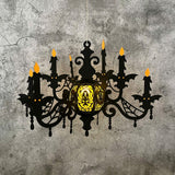 Halloween Chandelier 1 - 3D Halloween Candles Lantern File - Cricut File - LightBoxGoodMan