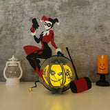 Harley Quinn - Halloween Themed 3D Lantern File - Cricut File 1 - LightBoxGoodMan