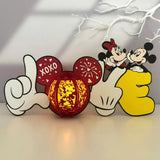 Mouse Love - 3D Love Lantern File - Cricut File 1 - LightBoxGoodMan