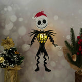 Jack Xmas Hanging - 3D Christmas Lantern File - Cricut File 1 - LightBoxGoodMan