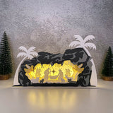 Nativity 1 - 3D Nativity Pop-up File - Cricut File 1 - LightBoxGoodMan