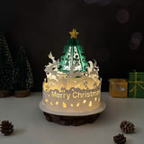 Christmas - 3D Dome Lantern File - Cricut File 2  LightBoxGoodMan