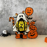 Tigger Halloween - Winnie The Pooh Themed 3D Halloween Lantern File - Cricut File 1 - LightBoxGoodMan