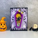 Halloween Shaker Card - 3D Halloween Shaker Card File - Cricut File 1 - LightBoxGoodMan