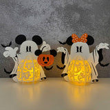 Pack 2 Mouse Ghost Halloween - Halloween Themed 3D Lantern File - Cricut File 1 - LightBoxGoodMan
