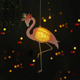 Flamingo - 3D Flamingo Lantern File - 11.2x6.5" - Cricut File - LightBoxGoodMan - LightboxGoodman