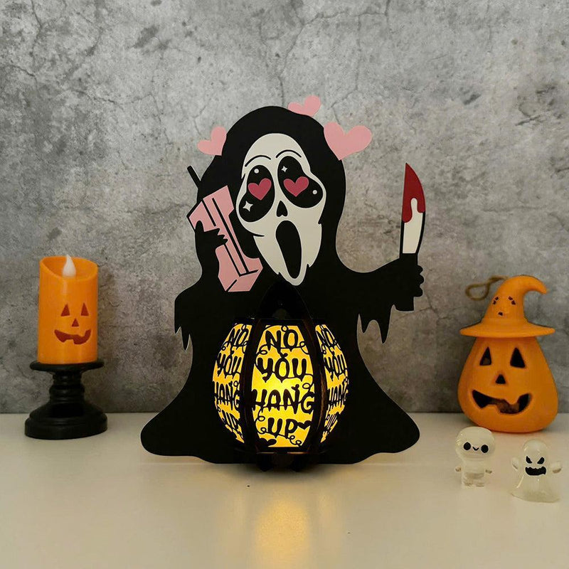 Scream - Halloween Themed 3D Lantern File - Cricut File 1 - LightBoxGoodMan