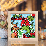 The Grinch 5 – Paper Cut Light Box File - Cricut File - 8x8" - LightBoxGoodMan