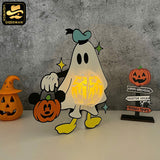 Donald Halloween -3D  Halloween Donald Lantern File - Cricut File 1 - LightBoxGoodMan